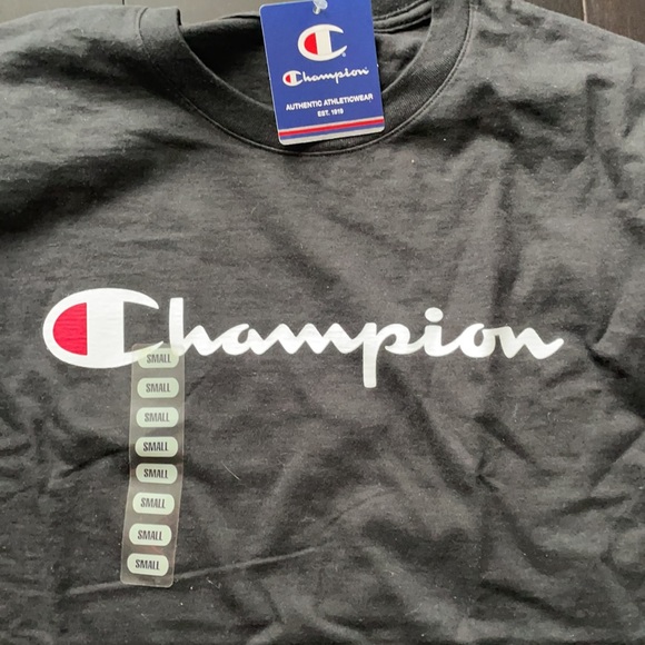 Champion S dark gray T-shirt! - Picture 2 of 4